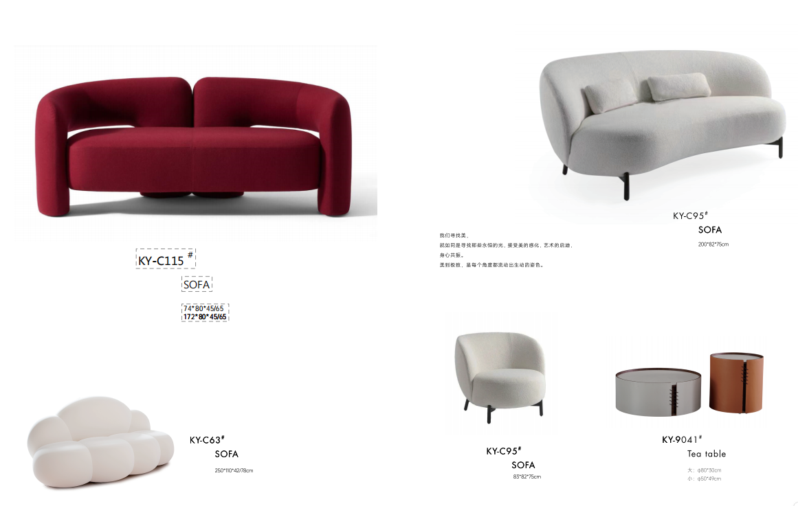 接待区沙发，灰色布艺材质，现代简约设计，舒适宽敞，适合客户接待